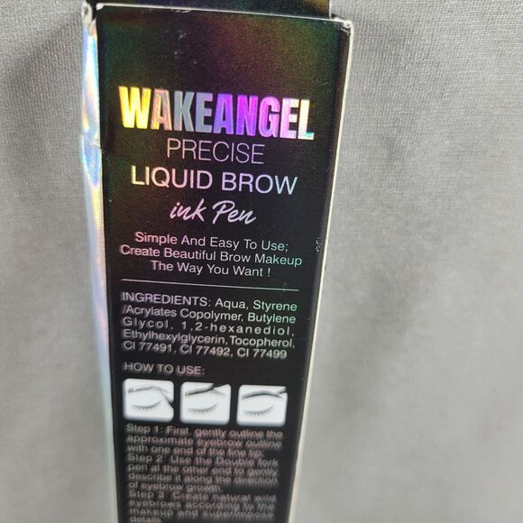 2 in 1 Double-headed Liquid Brow Pen Precise Brow #03 Brown plus Brow Brush - Picture 3 of 5